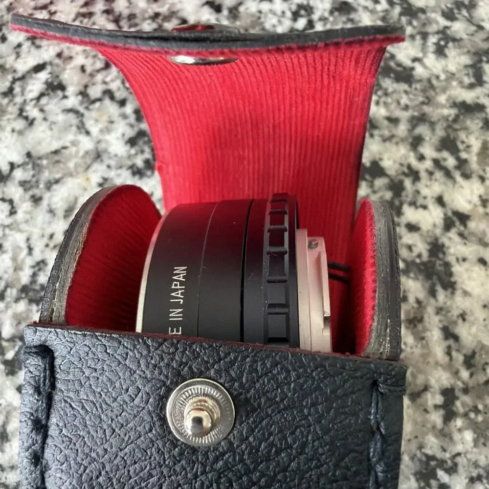 Asanuma Auto Tele Converter 2x Lens for Konica with Original Case Made in Japan